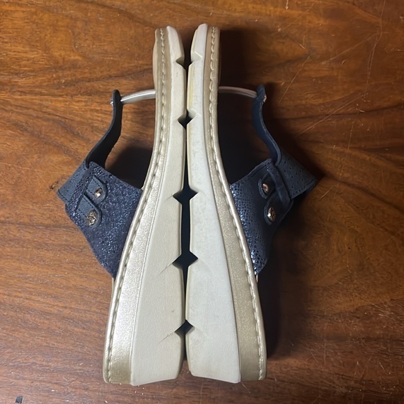 Fly Flot Navy & Metallic Summer Sandals - Picture 8 of 13